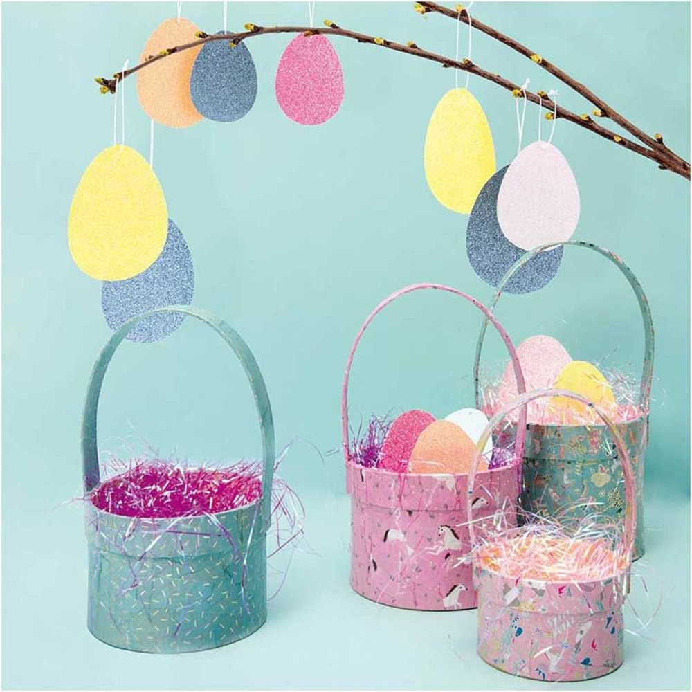 10 feuilles de papier pailleté a4 - couleurs acidulées