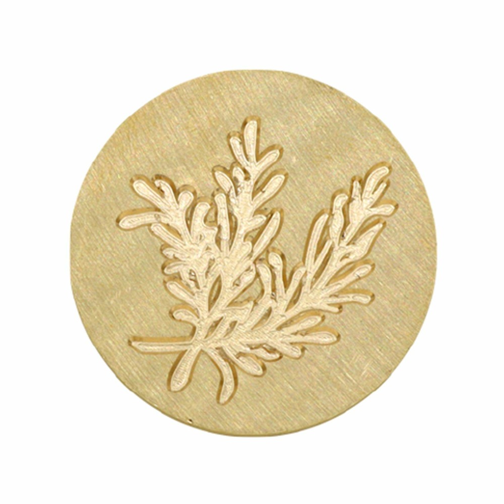 Tampon de cire en laiton 25 mm - romarin