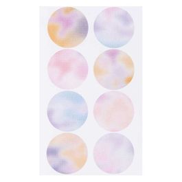 Flou Sticker Stickers ronds - flou pastel - 20 pièces | Truffaut