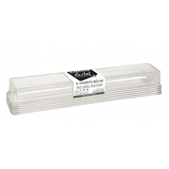 5 inserts bûche de noël