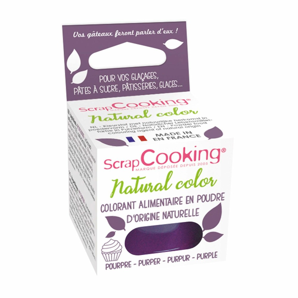Colorant alimentaire naturel pourpre