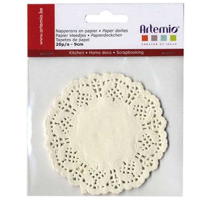 Set de table - MOTHINESSTO - Napperon rond tissé - Diamètre 30 cm Set de table - MOTHINESSTO - Napperon rond tissé - Diamètre 30 cm