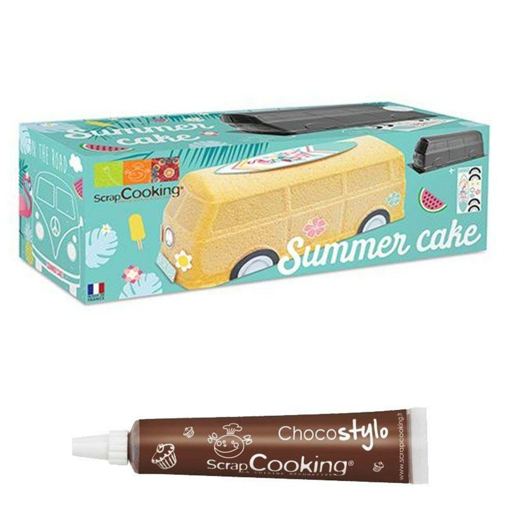 Kit summer cake + 1 stylo chocolat
