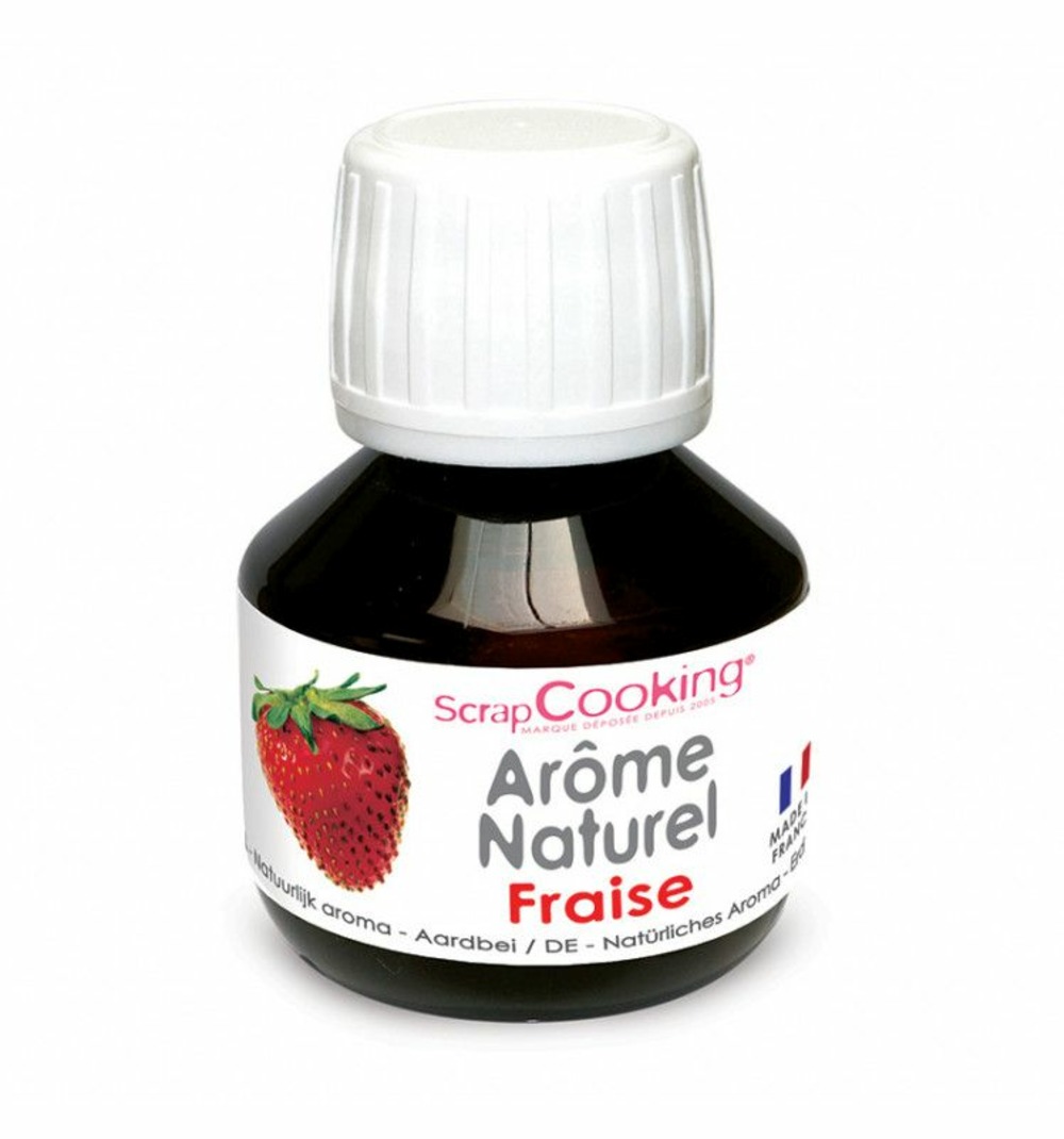 Arôme alimentaire naturel liquide fraise 100 ml