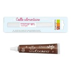 Stylo chocolat + stylo pinceau colle alimentaire