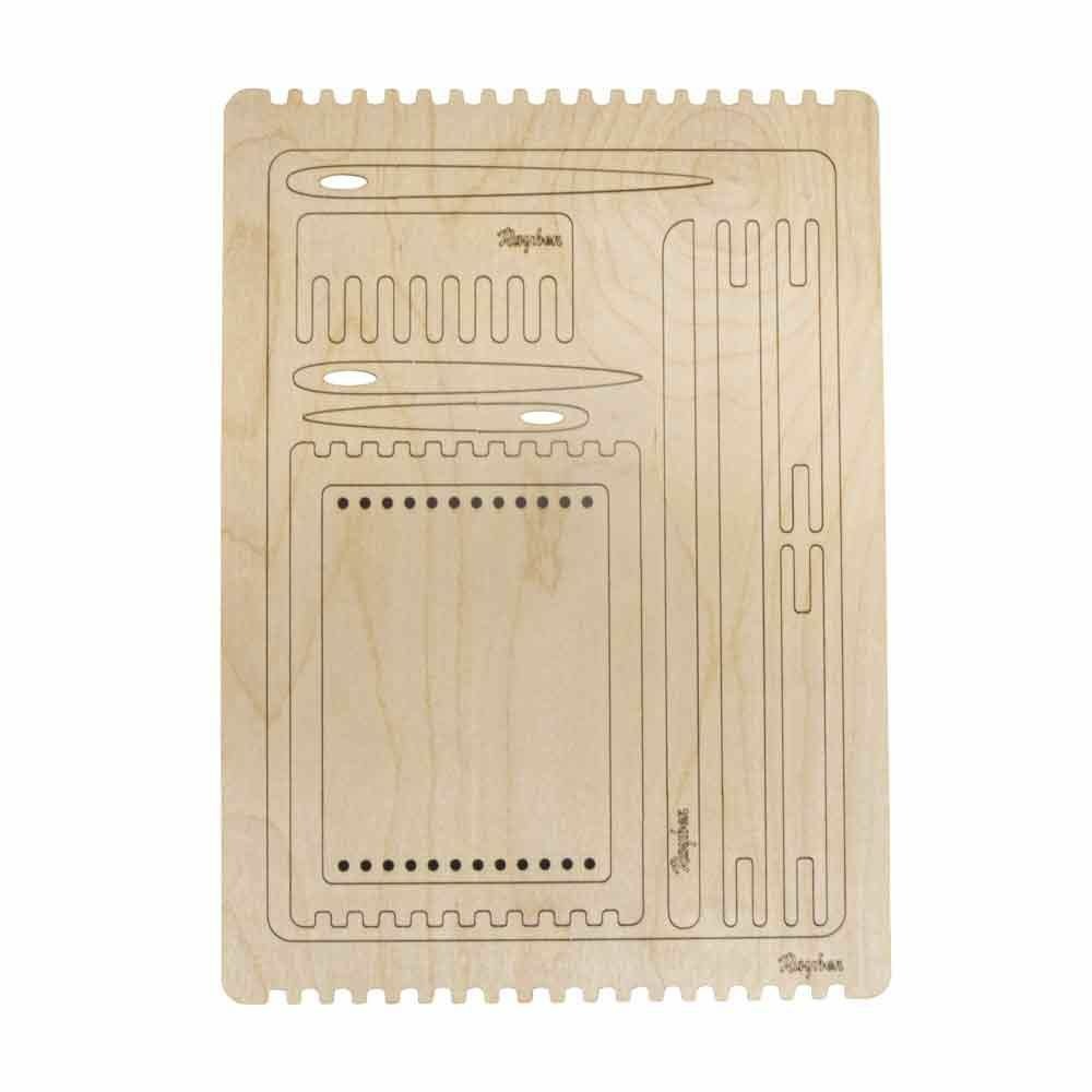 Kit de 3 cadres à tisser en bois