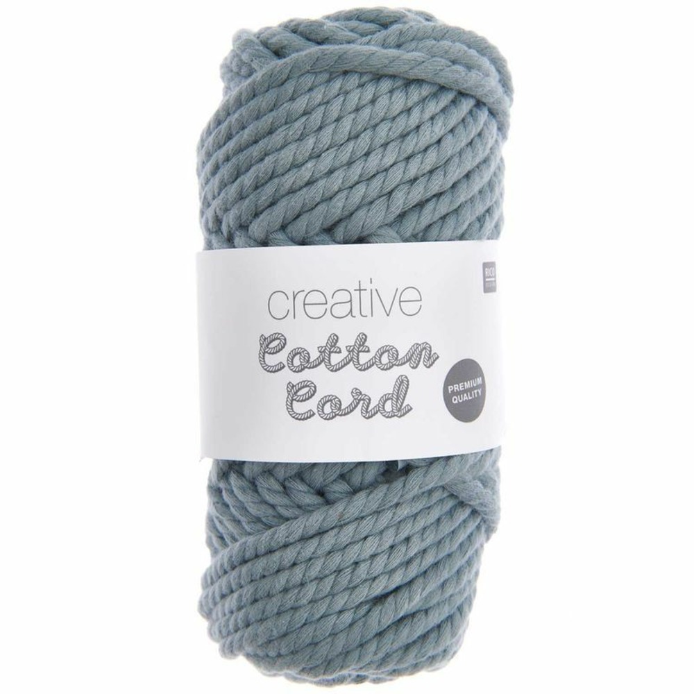 Pelote de corde en coton 25 m - aqua