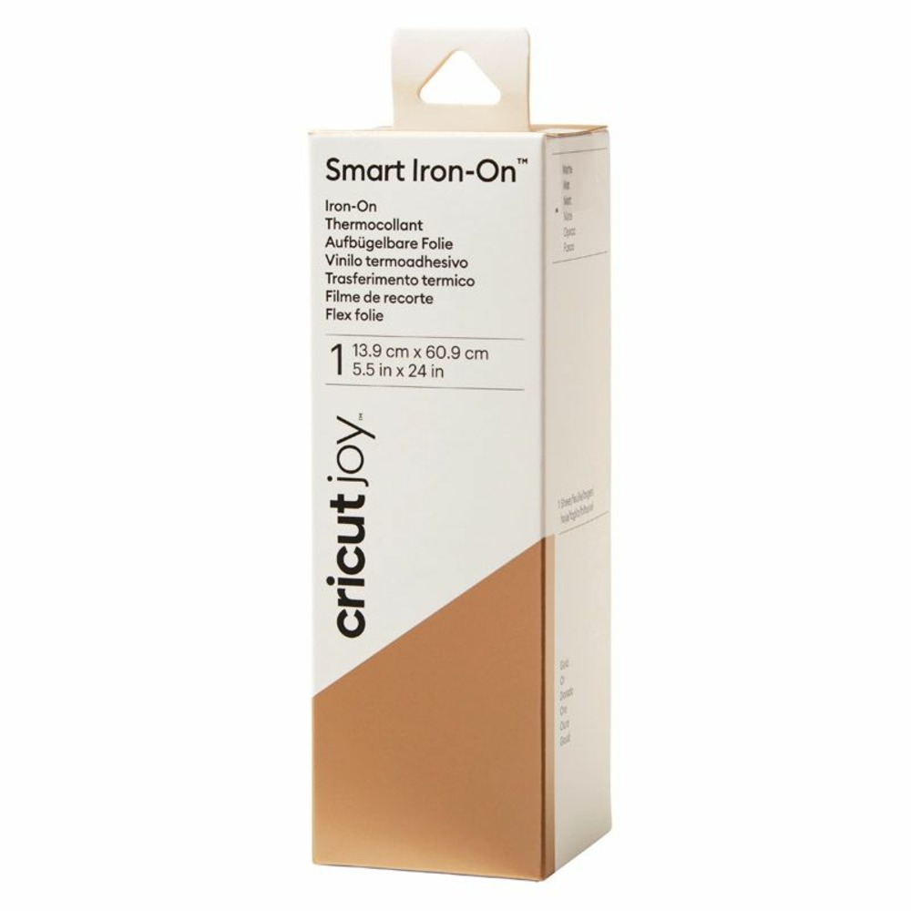 Rouleau thermocollant doré mat 60,9 x 13,9 cm cricut