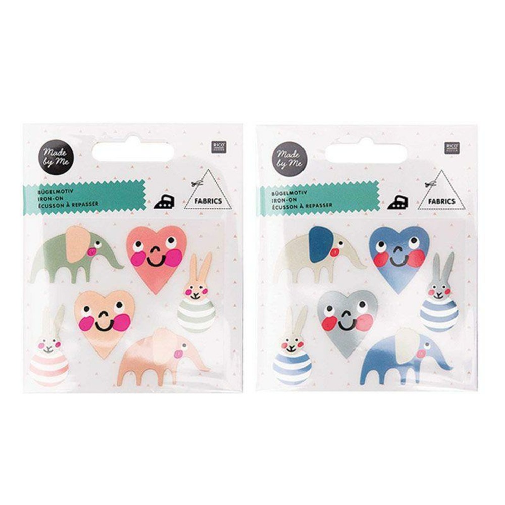 Ecussons à repasser pour enfants - baby girl + baby boy