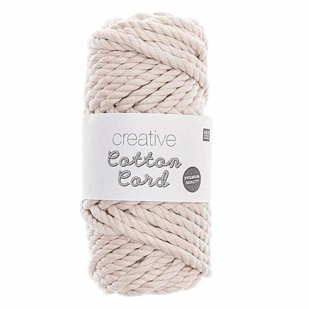 Pelote de corde en coton 25 m - ecru