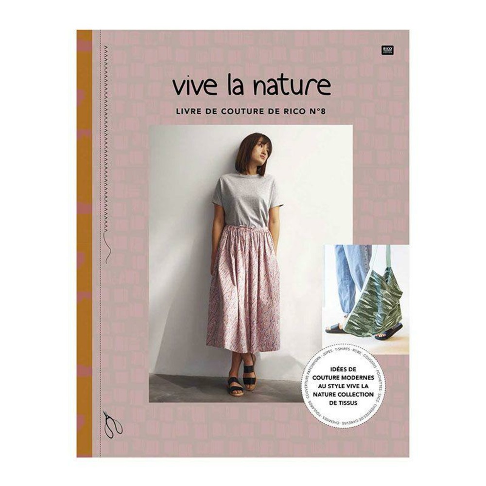 Le petit livre de couture rico - vive la nature
