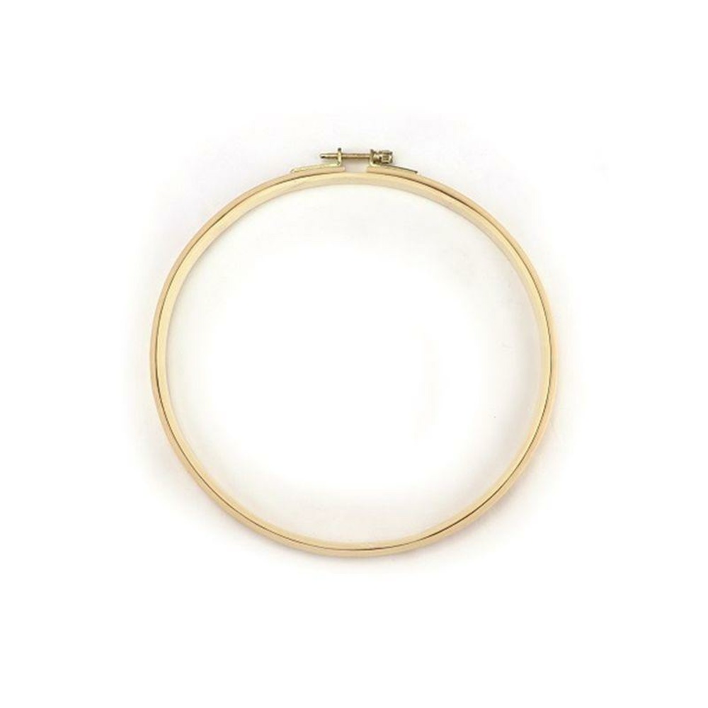 Tambour à broder en bois ø 15 cm