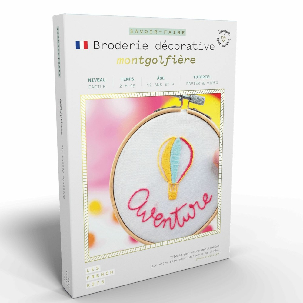Coffret Broderie Ancien - Jouet Avec Accessoires D'origine - Vintage