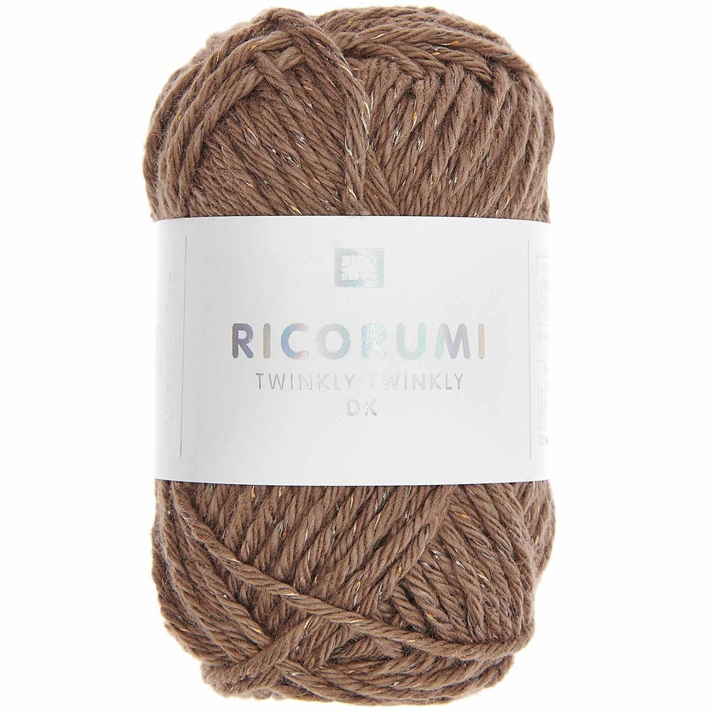 Pelote de coton ricorumi 25 g - marron