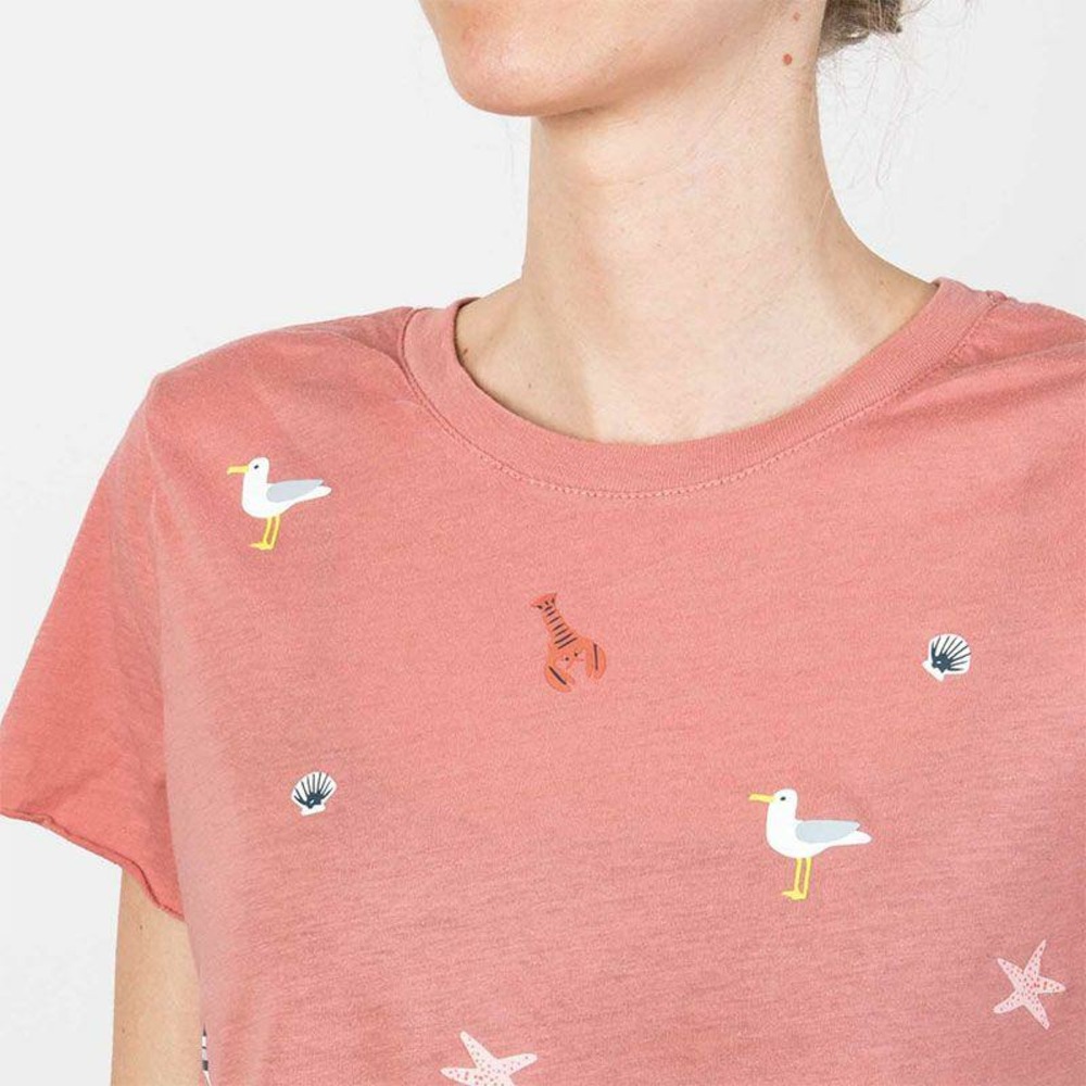 6 écussons à repasser thermocollants - vacances à la mer