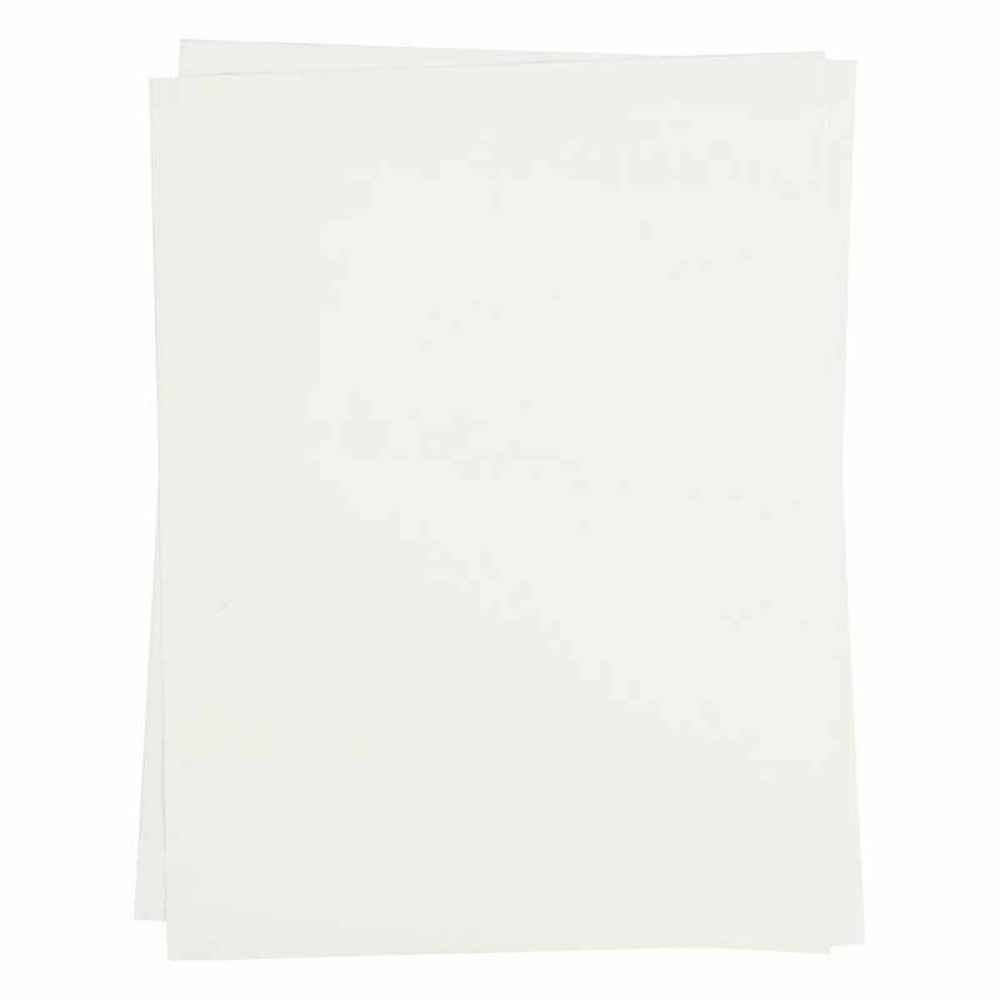 5 feuilles de papier transfert pour textiles clairs a4
