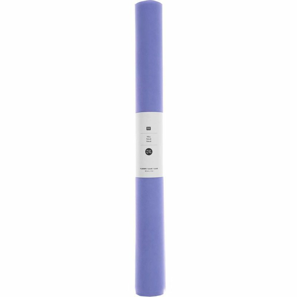 Rouleau de tulle 50 cm x 5 m - lilas