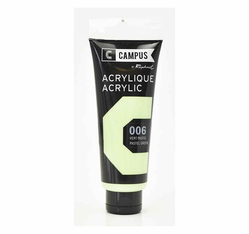 Peinture acrylique 100 ml - vert pastel n°006