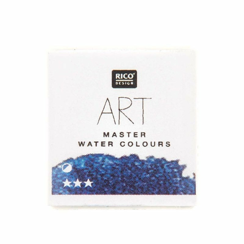 Peinture aquarelle - bleu de prusse - 1/2 godet
