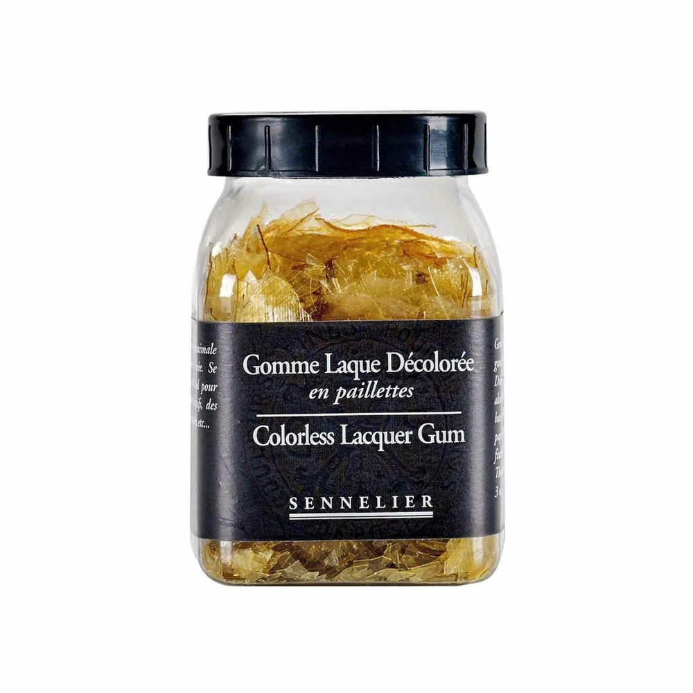 Gomme laque décolorée en paillettes 80 g