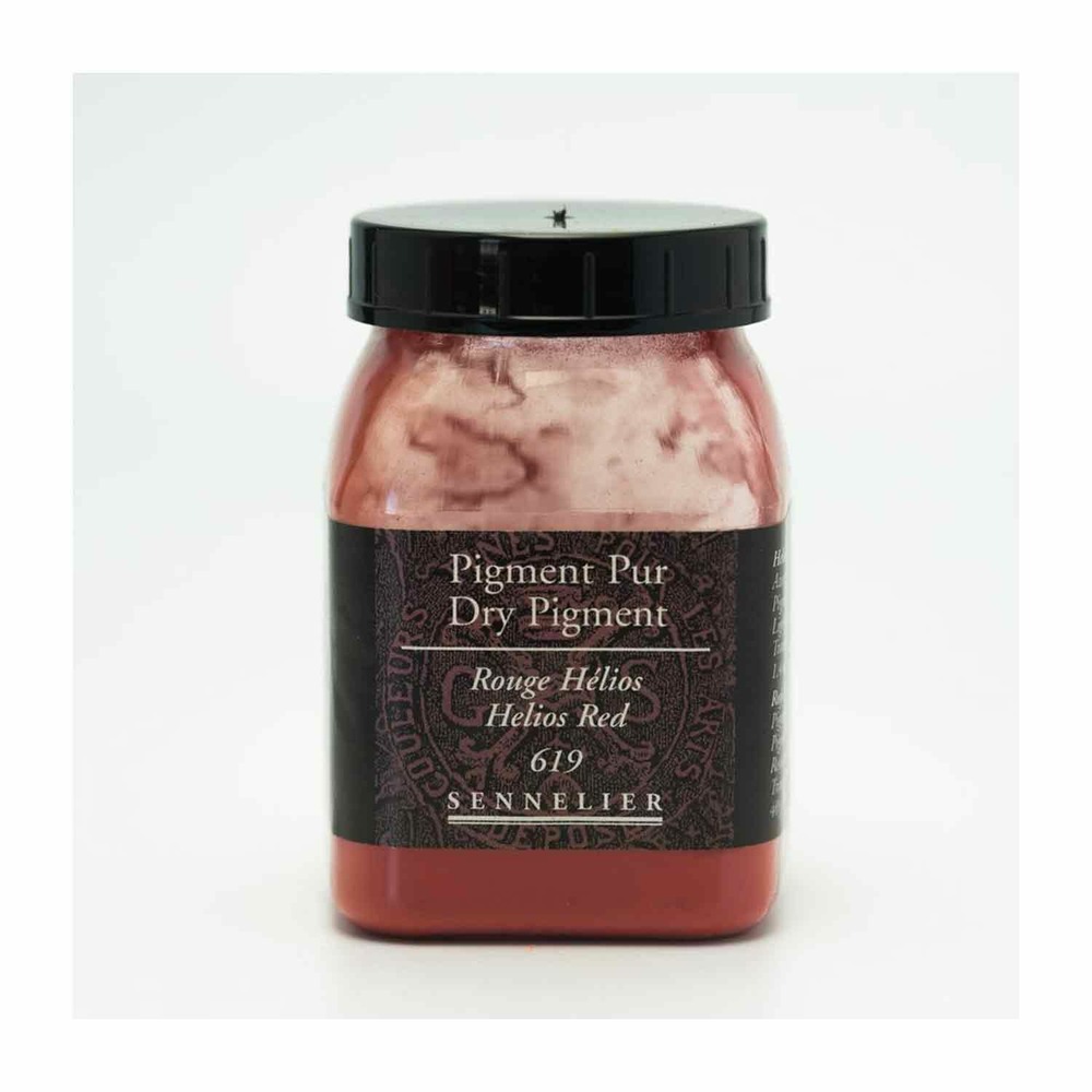 Pigment pour création de peinture - pot 40 g - rouge hélios