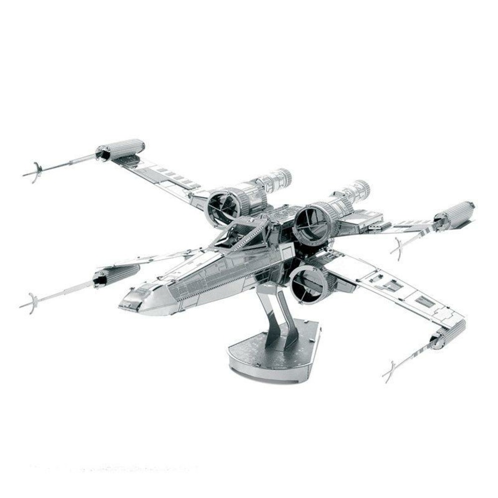Maquette 3d en métal star wars - x-wing star fighter