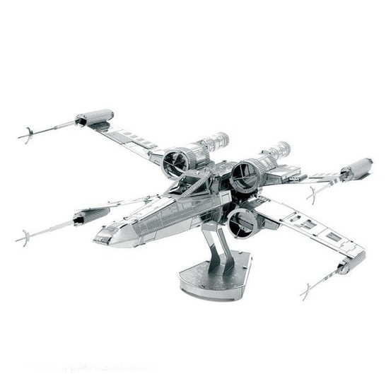 Maquette 3d en métal star wars - x-wing star fighter