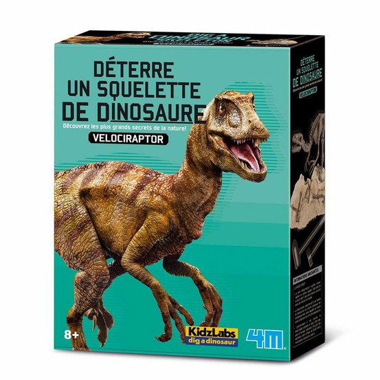 Déterre ton vélociraptor - découverte de la science