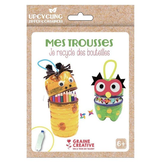 Je transforme mes bouteilles plastiques - coffret diy