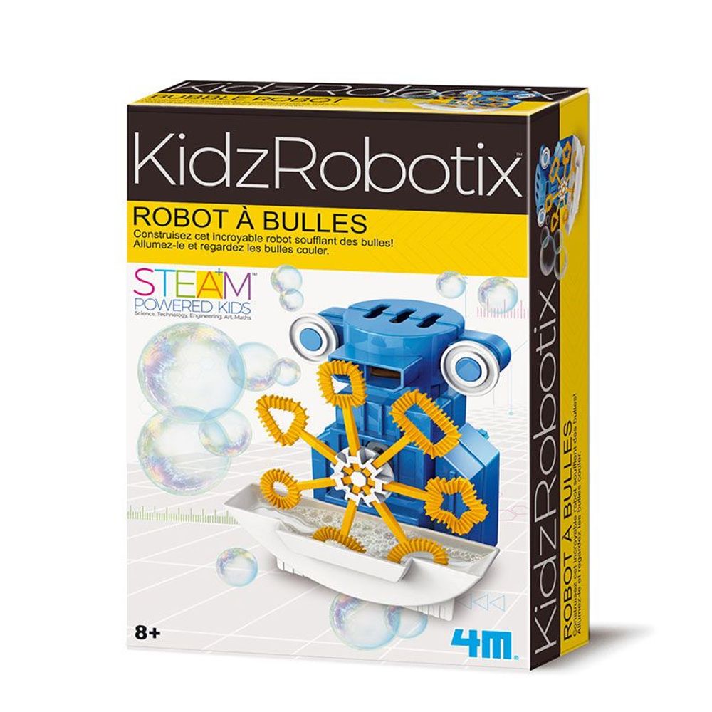 Robot à bulles à construire soi-même - découverte de la science