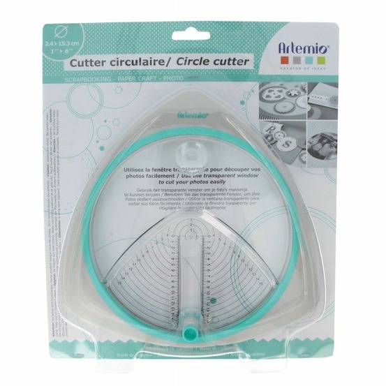 Cutter circulaire ø 2,4 à 15,3 cm