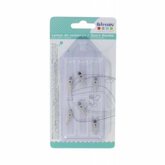 6 lames de rechange pour cutter circulaire