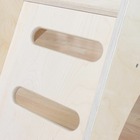 Toboggan d'intérieur - bois blanc - 3 à 8 ans - 80 x 64 x 172 cm