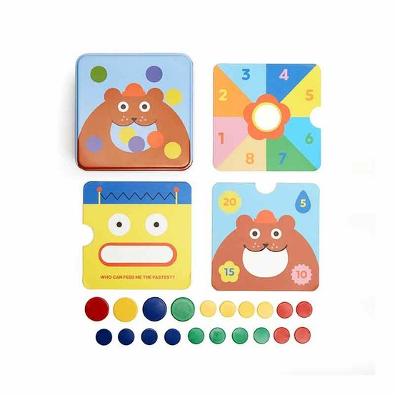 Jeu de voyage enfant - 3 en 1 - lancer de jetons