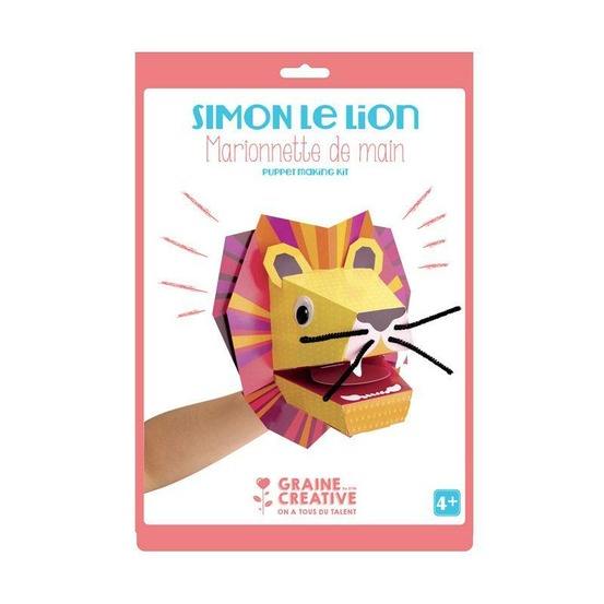 Marionnette de main - lion