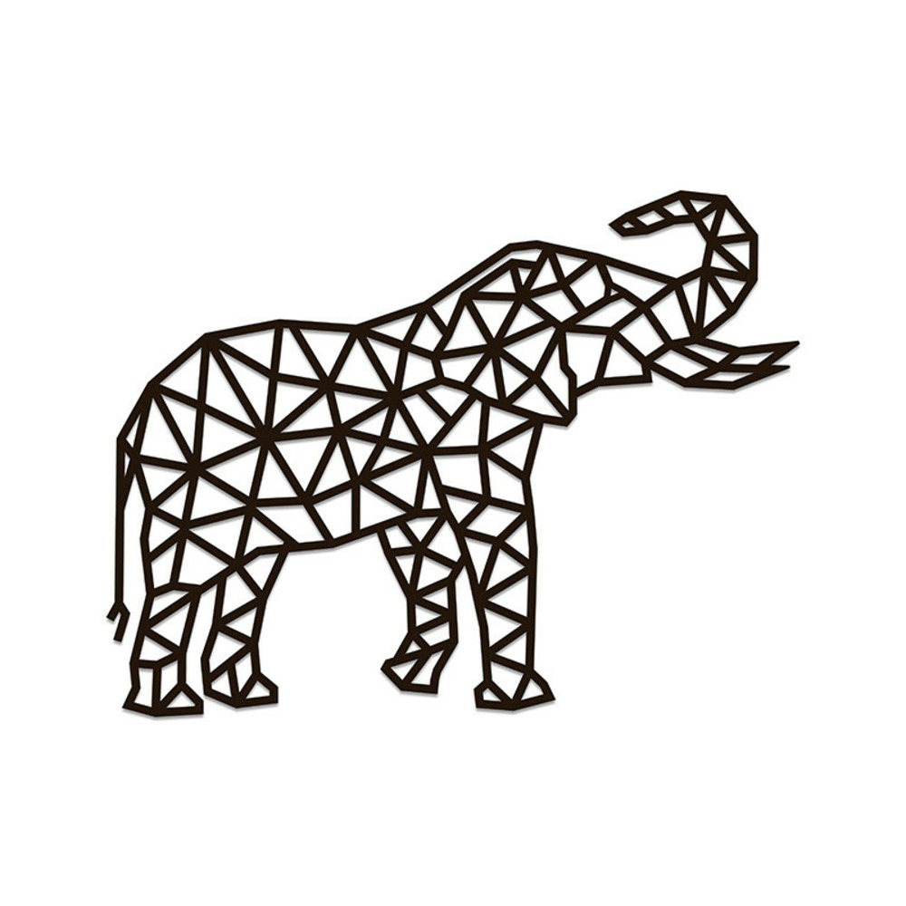 Puzzle mural en bois - élephant 73,3 cm