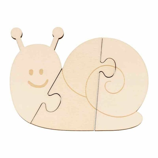 Set de 4 puzzles en bois - jolies comptines