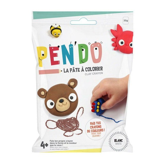 Pâte pen'do blanc 30 g - fabriquer ses crayons de couleurs