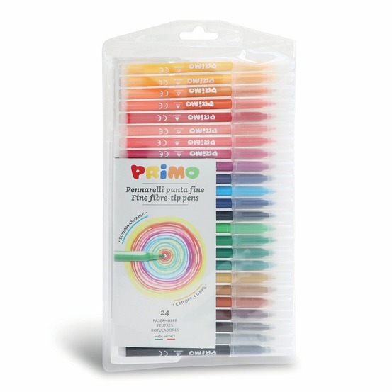 24 feutres lavables pointe fine