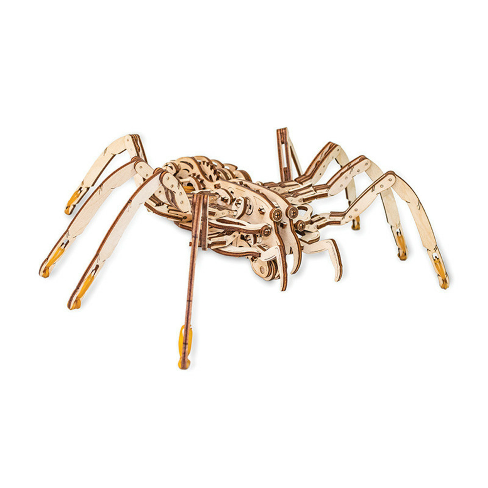 Maquette 3d en bois - araignée 35 cm