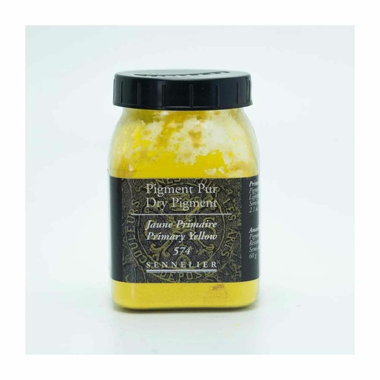 Pigment pour création de peinture - pot 70 g - jaune primaire