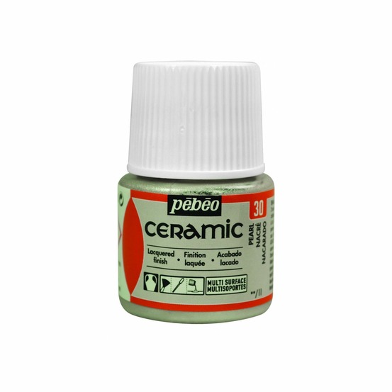 Peinture céramique et multi-surfaces - nacré - 45 ml