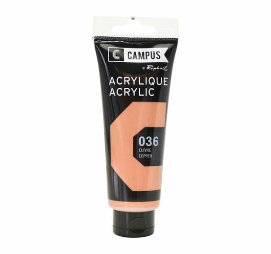 Peinture acrylique 100 ml - cuivre n°036