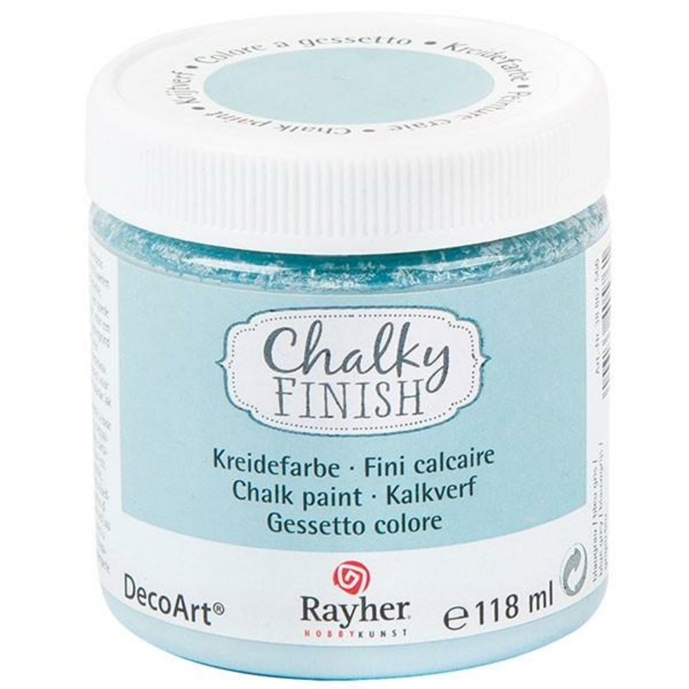 Peinture craie bleu gris chalky finish