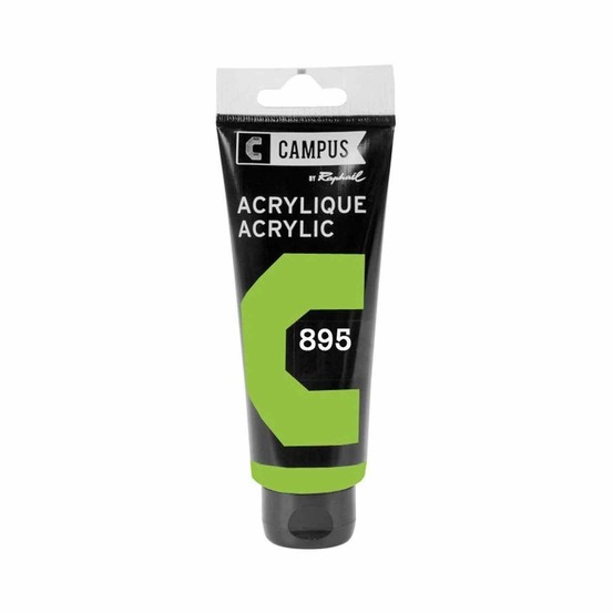 Peinture acrylique 100 ml - vert fluo n°895