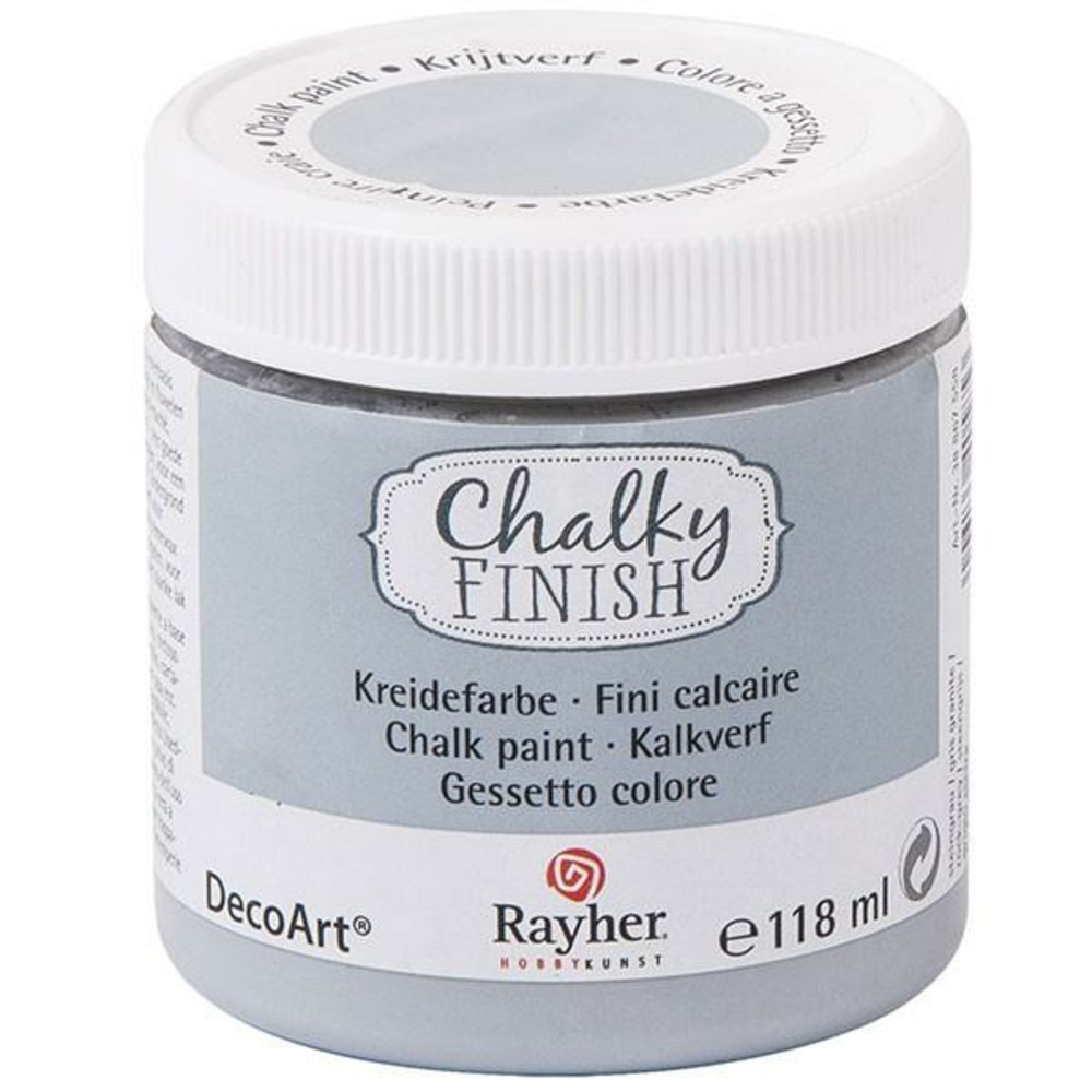 Peinture craie gris chalky finish