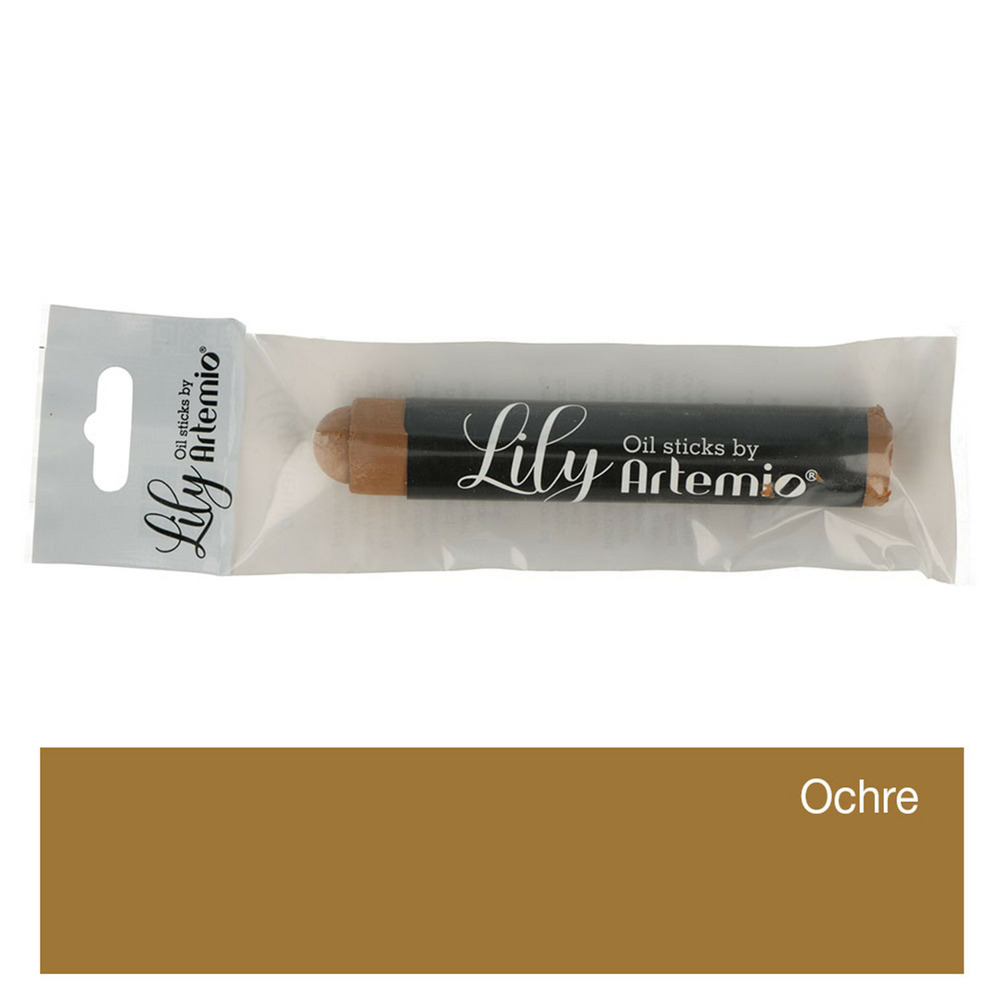 Pastel à l'huile - ochre