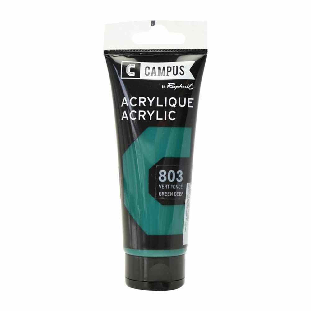 Peinture acrylique 100 ml - vert foncé n°803