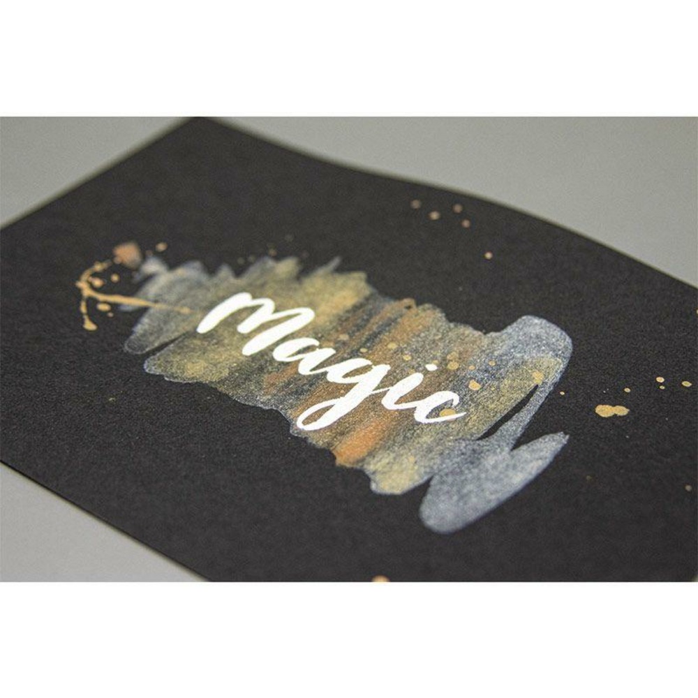 Peinture acrylique métalique doré 5 couleurs