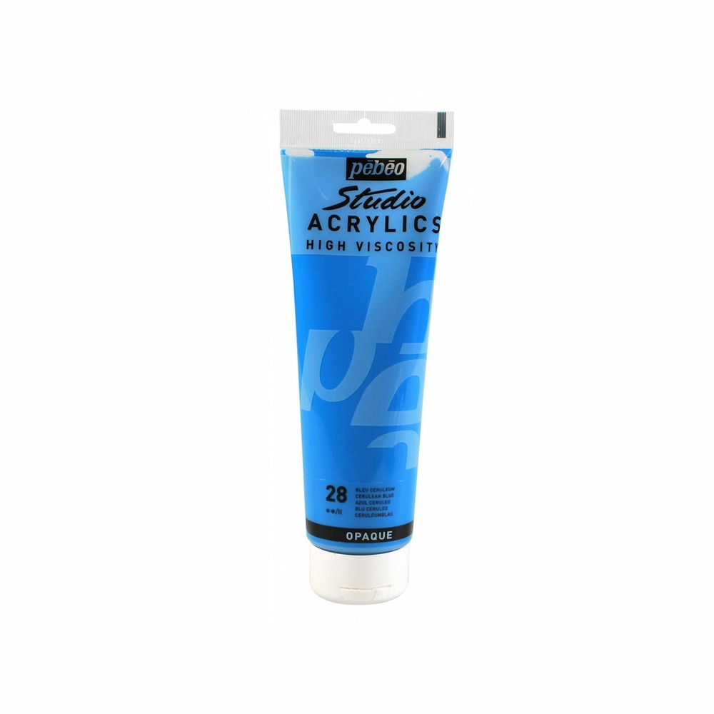 Peinture acrylique opaque - bleu - 250 ml